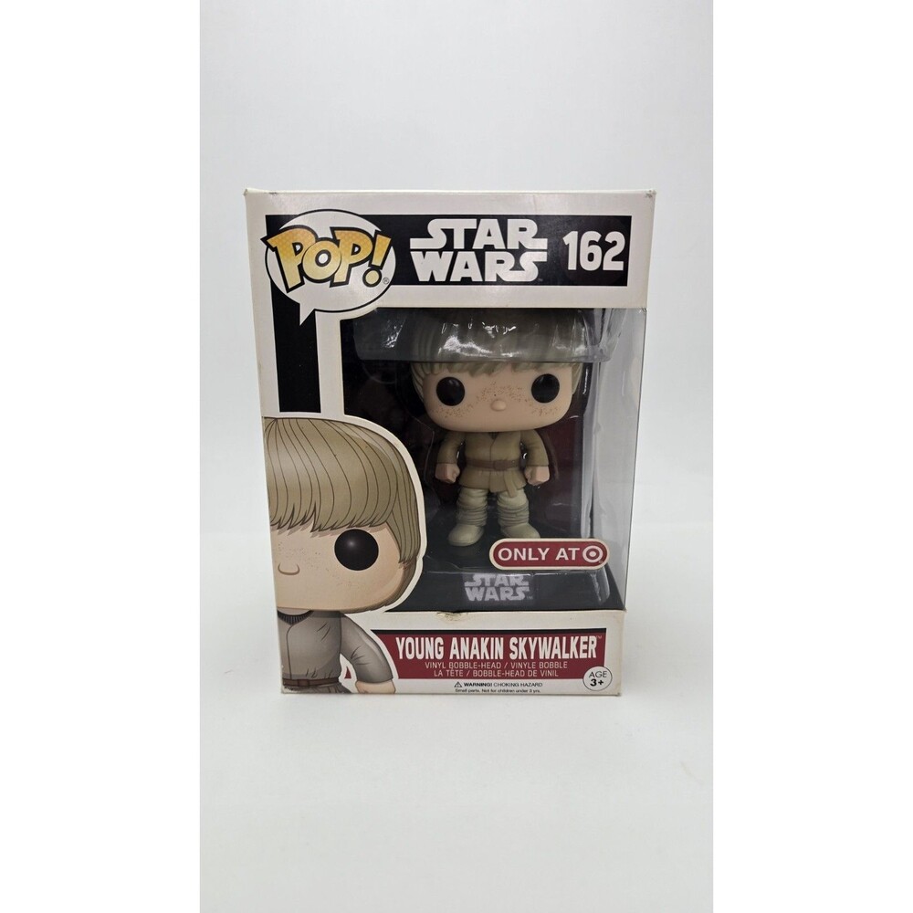 Funko Pop! Vinyl: Star Wars - Young Anakin Skywalker #162 W/case, read descript